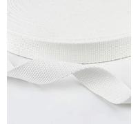 ENSDIEPLS Cotton Webbing Strap, Cotton Canvas Webbing Strap 3 meters Multicolor 2.5-3.8cm For Backpack Craft