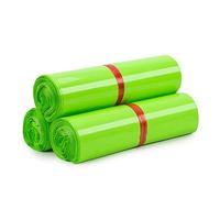 ENSDIEPLS Mailing Parcel, Postage Bags 100pcs Self Adhesive Moisture Poly Multicolor Multiple Sizes(Fruit Green,17x30cm)