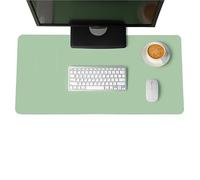 ENSDIEPLS Mouse Pad, PU Leather Desk Protector Mouse Pad for Office Gaming Multicolor Multiple Sizes(Color4,60cmX30cm)