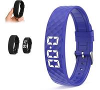 enseak vespire pro-sleep vibration alarm clock,alarm bracelet, silent vibration wake-up wristband for deep sleepers,Gentle Wake-Up for Healthier Sleep,Ideal for Partners and Deep Sleepers-B