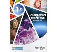 Enseignement Scientifique 1re 2019 Manuel