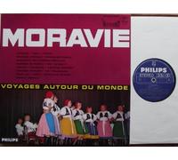 ensemble BRECLAVAN en MORAVIE - MORAVIE VOYAGES AUTOUR DU MONDE Picture Sleeve PHILIPS # 842.103 PY Avec Marcel CELLIER chez les musiciens et chanteurs de l ensemble BRECLAVAN en MORAVIE