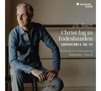 Ensemble Correspondances J.s. Bach: Christ Lag In Todesbanden. Cantatas Bwv4