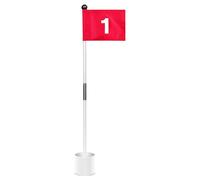 Ensemble de Drapeau et de Coupe - Kit complet for golf | Outils d'entraînement au Golf en extérieur Pour le Jardin | Accessories débutants et entraînements