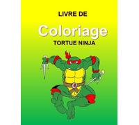 Ensemble de livres de coloriage et d'activitÈs Tortues Ninja 56 pages (8,5*11)