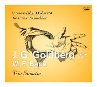 Ensemble Diderot - J.G. Goldberg W.F. Bach Trio Sonatas - CD - K4z