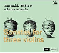 Ensemble Diderot & Johannes Pramsohler – Sonatas for Three Violins (Gabrieli, Buonamente, Sommer)