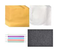 Ensemble D'Outils Et Feuille D'Aluminium Repoussage, Kit DIY Pour Art En Relief Gravure | Idéal Pour Projet De Classe, Décoration Maison Loisirs Créatifs