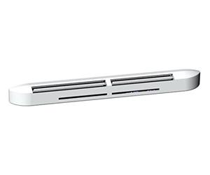 Ensemble Entrée d'air et Grille de façade hygroréglable compacte - Blanc - 526602 - Atlantic