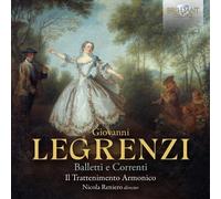 ENSEMBLE IL TRATTENIMENTO ARMONICO: BALLETTI E CORRENTI - CD