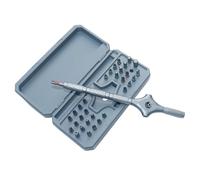 Ensemble Tournevis Cliquet - 34 In 1 Durable Polyvalent Kit | Portable Magnets | Vélo Électronique Maison Ordinateur Meuble Lunette Montre