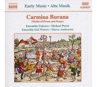 Ensemble Unicor Carmina Burana (Posch, Ensembles Unicorn and On (CD) (US IMPORT)