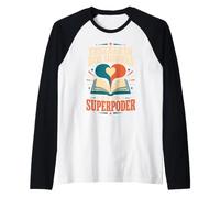 Enseñar En Dos Idiomas ES Un Superpoder Bilingual Teacher Raglan Baseball Tee