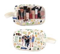ENSIANTH Comedy TV Show Inspired Clear Makeup Bag Psychos Lover Toiletry Bag I've Heard it Both Ways Pineapple Gift, Psy clear MU