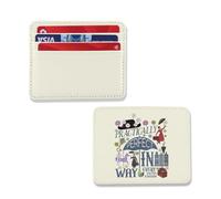 ENSIANTH Movie Quote Front Pocket Wallets Practically Perfect in Every Way-Fantasy Inspired Gift Musical Fans Leather Wallet, Mary CH, Card Holder