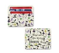 ENSIANTH Musical Inspired Card Holder Practically Perfect in Every Way -Musical Lover Gift Penguins Matching Card Wallet, mary CH