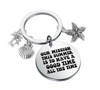 ENSIANTH Outer TV Show Inspired Gift OBX North Carolina Merch Summer Beach Trip Lover Keychain Women Weekend Gift, Summer Key, S