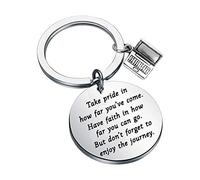 ENSIANTH Software Engineer Gifts Computer Programmer Keychain Computer Science Tech Developer Gift for Computer Coder Gifts (silver)