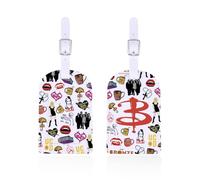 ENSIANTH Vampire Slayer Merchandise Horror Movie Fandom Luggage Tag Vampire Team Fans ID Identifier Tag Spooky Lover Gift (Vampire tag)