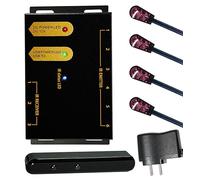 ENSIGEAR IR Repeater Kit, ir Repeater System，IR Remote Control Extender .IR Extender 100 Feet， Dual Sensors Receiver