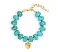 ENSKEFEN Chunky Beaded Bracelets for Women Boho Multicolor Acrylic Resin Beads Bracelet Adjustable Statement Bracelet Summer Beaded Jewelry, Adjustable, Resin, no gemstone
