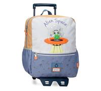 Enso Alien Space Casual Backpack Beige 27x33x11cm Polyester