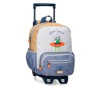 Enso Alien Space Stroller Backpack Beige 23x28x10cm Polyester
