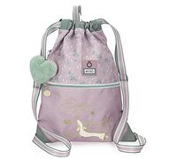 Enso Beautiful day Backpack Sack With Zipper Purple 35x46 cms Polyester