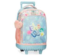 Enso Bubbles Compact Backpack 2 Wheels Multicoloured 33 x 44 x 21 cm Polyester 30.49 L