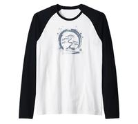 Enso Circle Bonsai Tree Zen Meditation Buddhist Art Raglan Baseball Tee