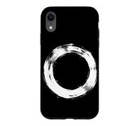 Enso Circle Japanese Buddhism Meditation Zen Circle Yoga Case for iPhone XR