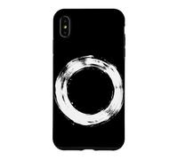Enso Circle Japanese Buddhism Meditation Zen Circle Yoga Case for iPhone XS Max