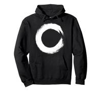 Enso Circle Japanese Buddhism Meditation Zen Circle Yoga Pullover Hoodie