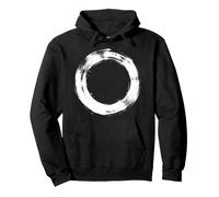 Enso Circle Japanese Buddhism Meditation Zen Circle Yoga Pullover Hoodie