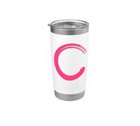 Enso Circle Zen Buddhism - Pink Stainless Steel Insulated Tumbler