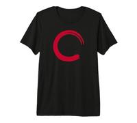 Enso Circle Zen Buddhism - Red Premium T-Shirt