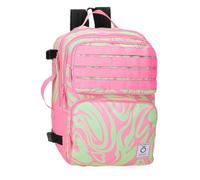 Enso Fleur Laptop Backpack 15.6 Inch Multicolor 28x40x20cm Polyester by Joumma Bags, Multicoloured, One Size, Backpack