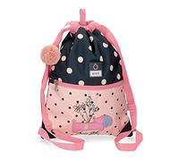 Enso Friends, pink, Drawstring bag