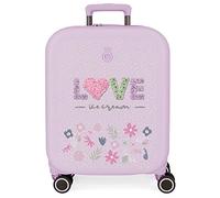 Enso Ice Cream ABS Kids Luggage TSA Lock Double Wheels Sizes, Lilac, Standard Size, Cabin Suitcase