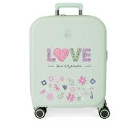 Enso Ice Cream ABS Kids Luggage TSA Lock Double Wheels Sizes, mint, standard size, Cabin Suitcase