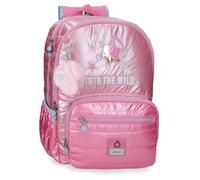 Enso Into The Wild Double Compartment Backpack Adaptable to the Pink Car 32x44x17 cm Polyester