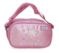 Enso Into The Wild Shoulder Bag Pink 19.5x11.5x7.5 cm Polyester