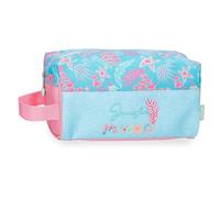 Enso Jungle Mood Beauty case Blue 23x12x10 cm Polyester