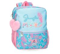 Enso Jungle Mood Casual Backpack Blue 27x33x11cm Polyester