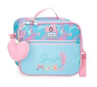 Enso Jungle Mood Messenger Bag Thermal Food Bag Blue 25x21x11cm Polyester