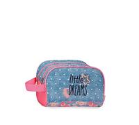 Enso Little Dreams Adaptable Toiletry Bag Pink 26 x 16 x 11 cm Polyester, Pink, One Size, Adaptable Toiletry Bag