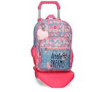 Enso Little Dreams Children's Polyester Backpacks - Various Sizes, pink, standard size, Backpack 38 + Trolley