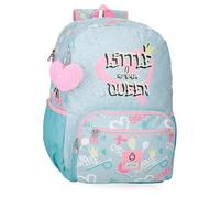 Enso Little Urban Queen School Backpack Blue 32x42x14cm Polyester, blue, 32x42x14 cms, School Backpack