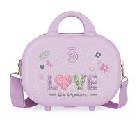 Enso Love Ice Cream Adaptable Toiletry Bag with Shoulder Bag Purple 29 x 21 x 15 cm Rigid ABS 9.14L 0.8 kg