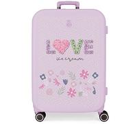 Enso Love Ice Cream Medium Suitcase, One Size, Berry, One Size, Medium Suitcase